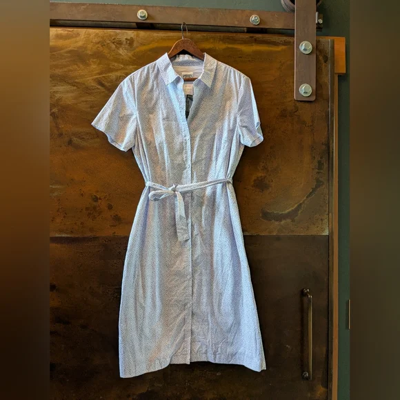 Laura Ashley Vintage Deadstock 80s/90s Cotton Floral Dress Made In Hong Kong - Picture 2 of 7